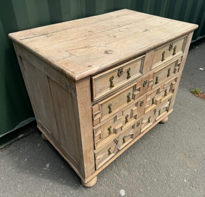 18th century bleached chest of drawers 1780s 0263