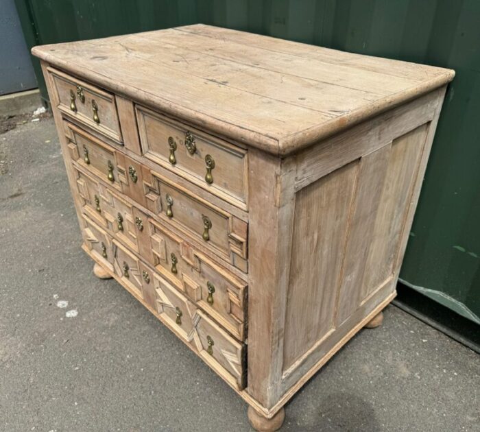 18th century bleached chest of drawers 1780s 2823