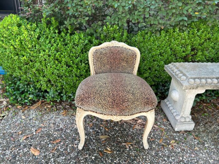 1920s french louis xv style vanity chair 7139