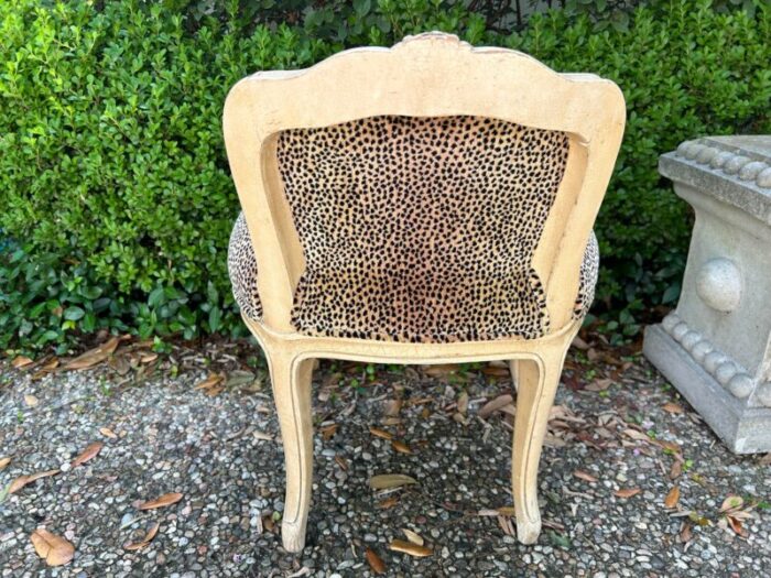 1920s french louis xv style vanity chair 7658