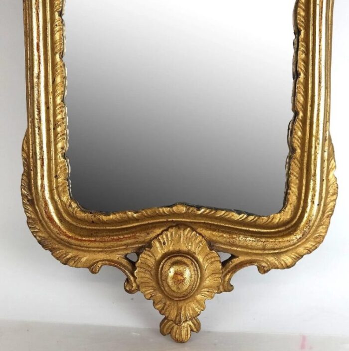 1940s italian gilt mirror by borghese 8049