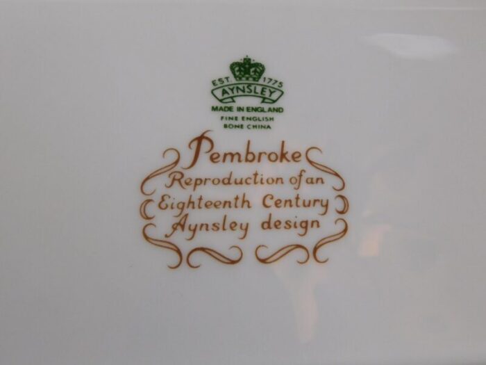 1950s aynsley sandwich platter tray in pembroke 2240