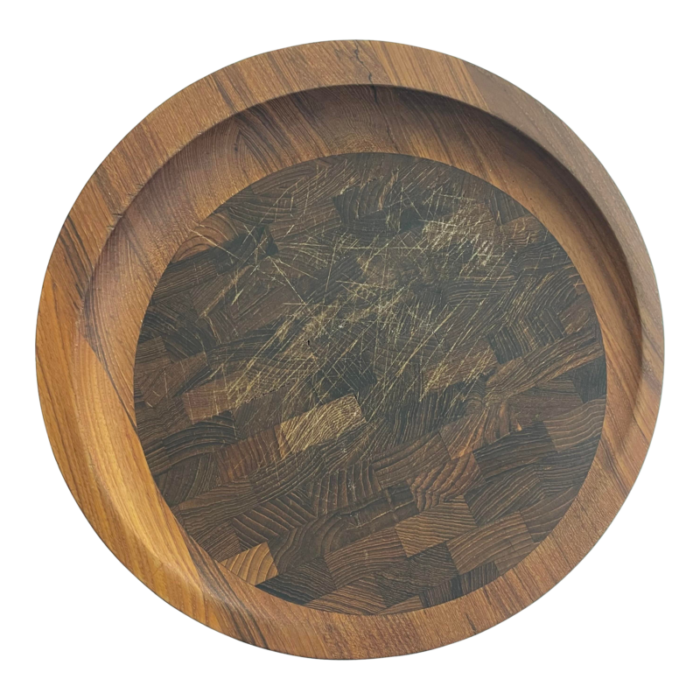 1960s dansk teak cutting board 1126