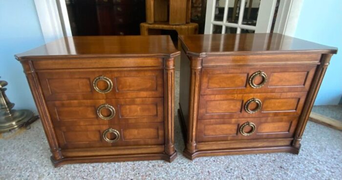 1960s vintage fancher nightstands a pair 1148