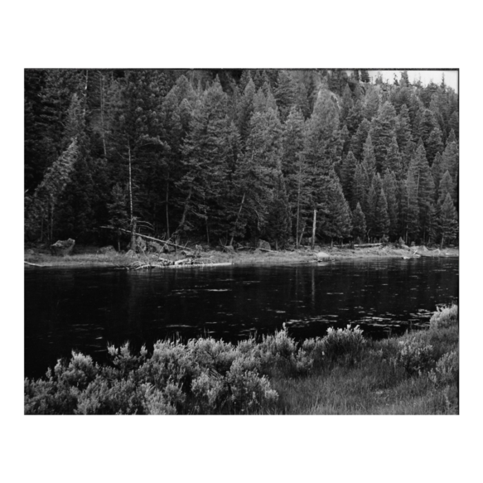 1969 yellowstone national park river landscape photograph by don ware 1814