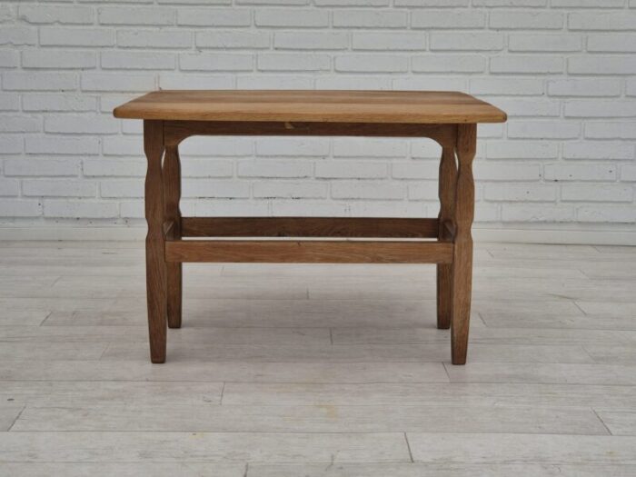 1970s danish design by henning kjrnulf for eg kvalitetsmbel foldable sofa table oak 8125