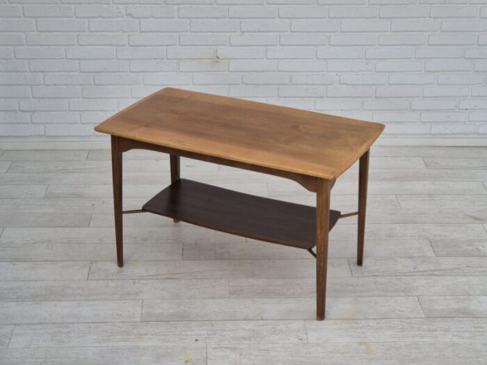 1970s danish design sofa table teak wood beech wood original 0893