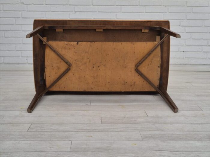 1970s danish design sofa table teak wood beech wood original 0907