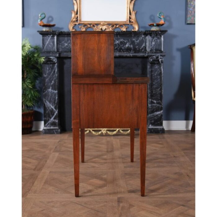 1980s vintage mahogany ladies desk 6162