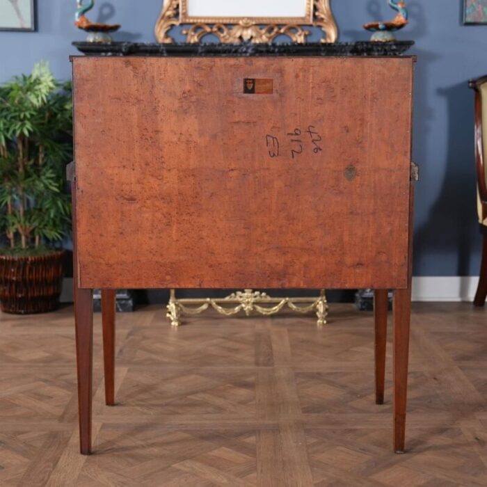 1980s vintage mahogany ladies desk 7830