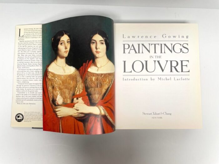 1987 paintings in the louvre art book by lawrence gowing 6892