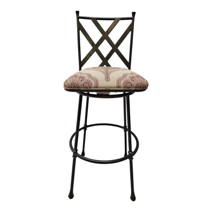 1990s ethan allen biscayne swivel counter bar stool 5495