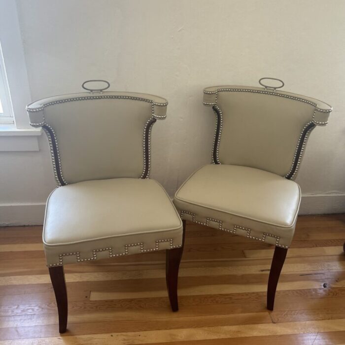 1990s occasional chairs set of 2 4351