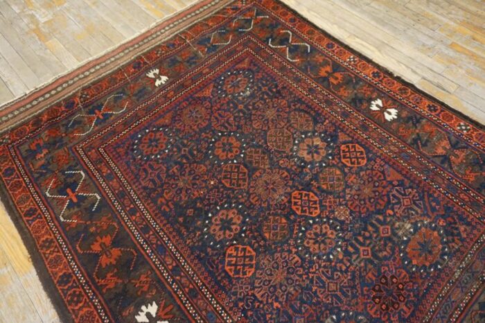 19th century afghan baluch carpet 0370