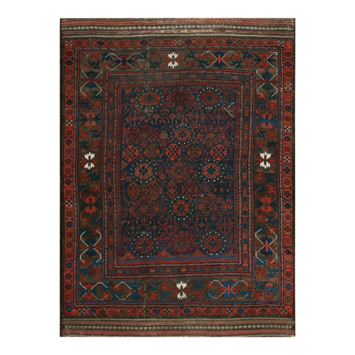 19th century afghan baluch carpet 9880