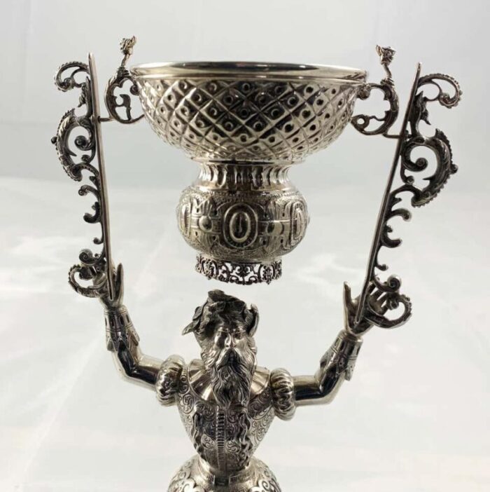 19th century silver wager cups set of 2 9