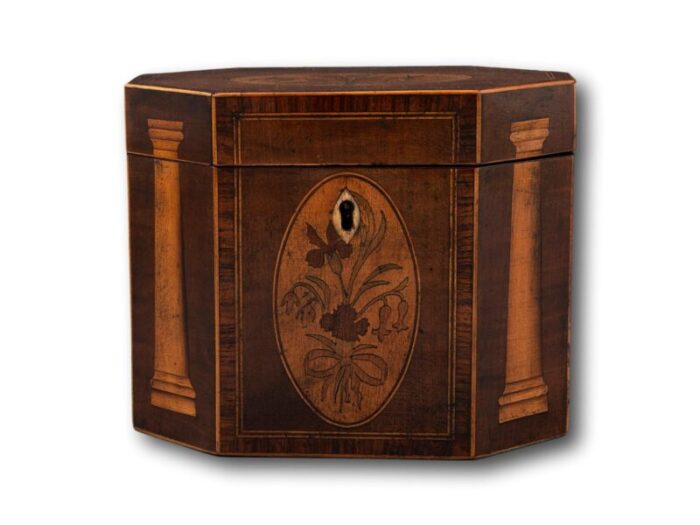 Georgian Harewood Tea Caddy 500763 2 master