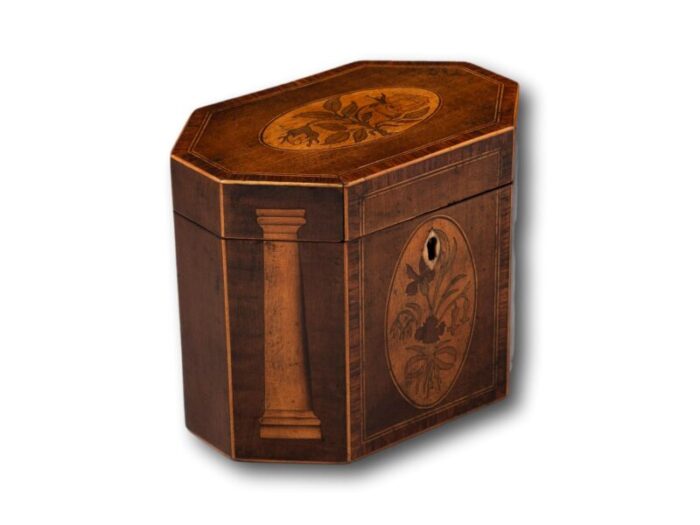 Georgian Harewood Tea Caddy 500763 4 master