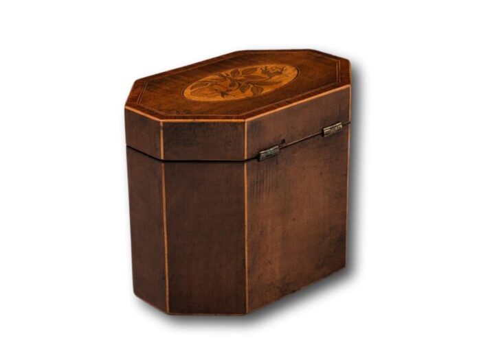 Georgian Harewood Tea Caddy 500763 5 master