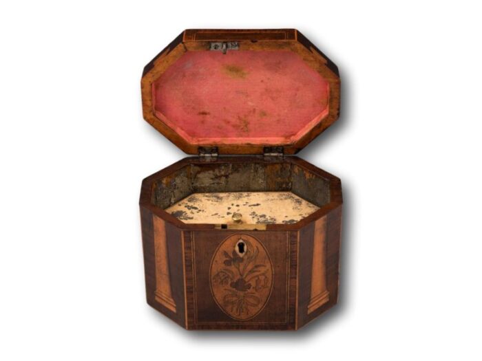 Georgian Harewood Tea Caddy 500763 6 master