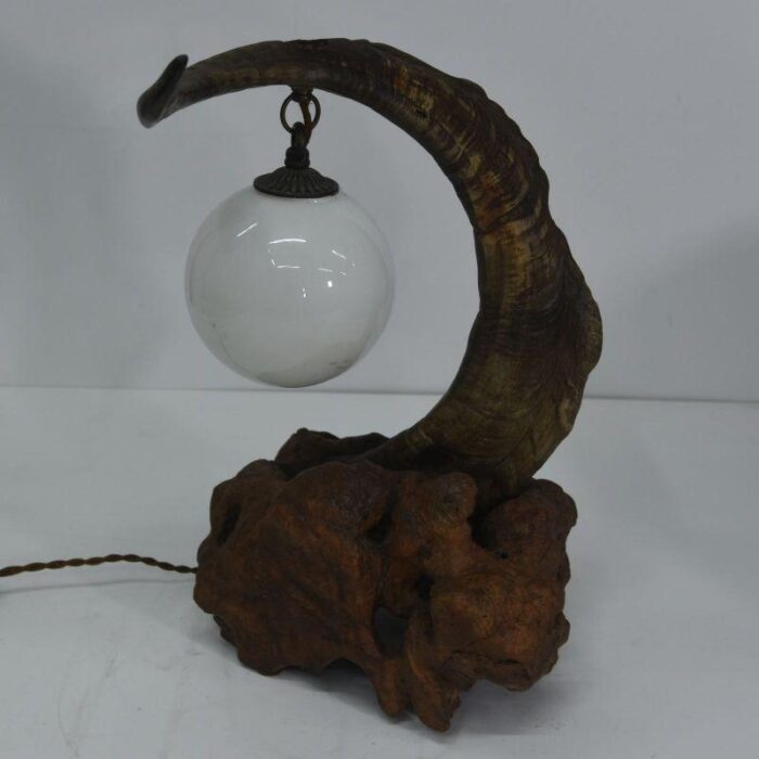 Mouflon horn hunting lamp 4 master