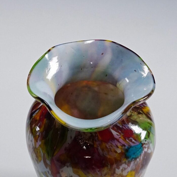 a macchie art glass vase by artisti barovier attribution murano ca 1920s 1305