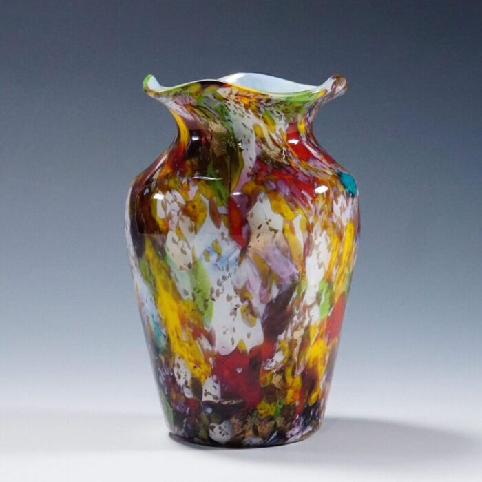 a macchie art glass vase by artisti barovier attribution murano ca 1920s 1664