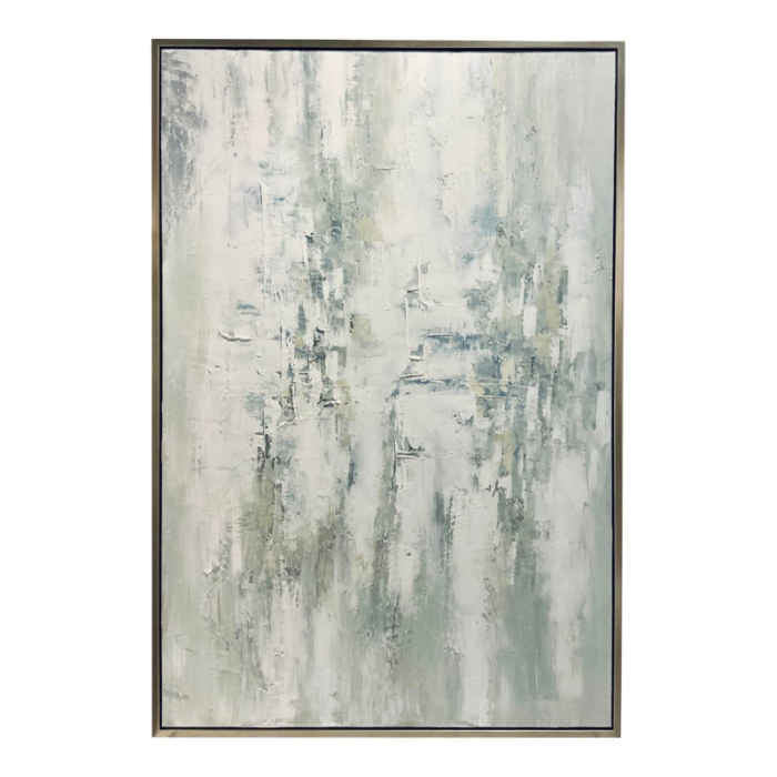 abstract modern shades of gray heaven acrylic painting 7555