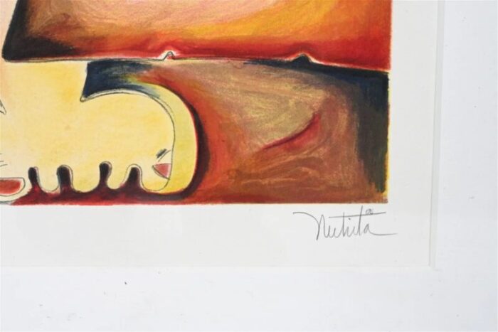 alexandra nechita original signed lithograph framed 6472