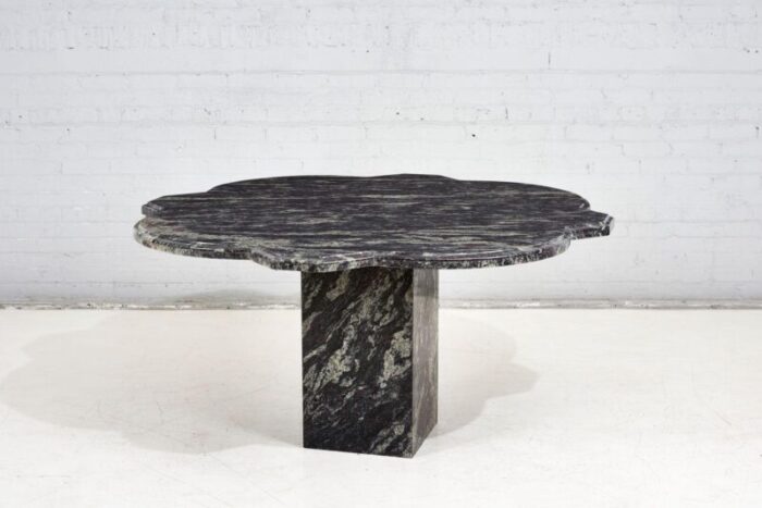 amadeus granite dining table with quatrefoil shape top brazil 6367