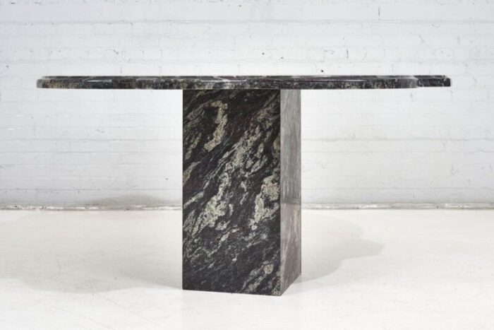 amadeus granite dining table with quatrefoil shape top brazil 6406