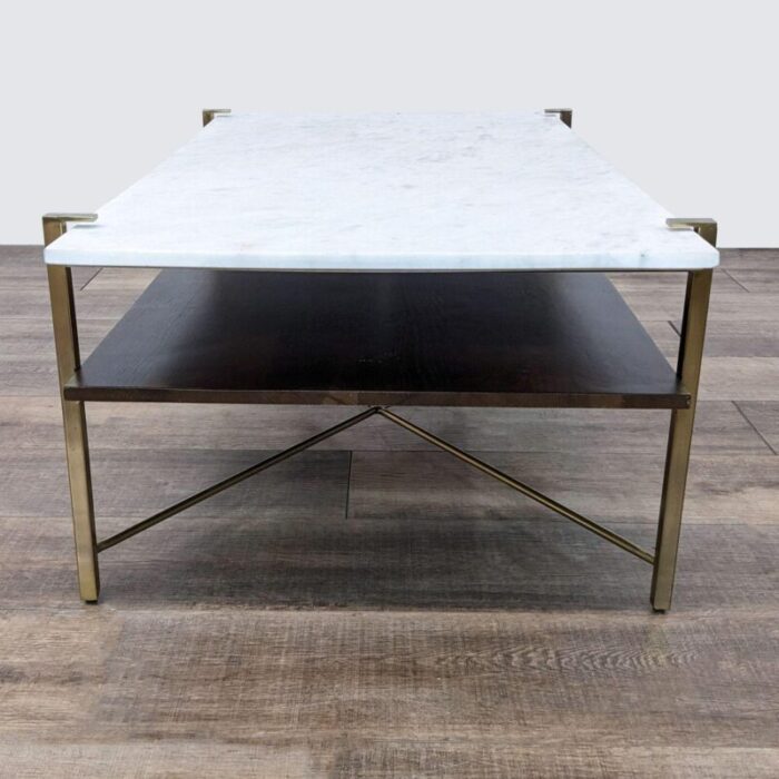 anthropologie elemental layers coffee table 7895