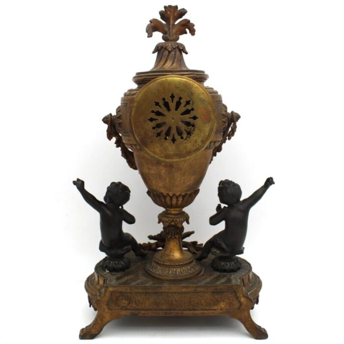 antique bronze clock 2