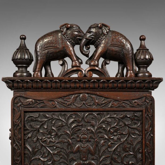 antique carved folio stand 10