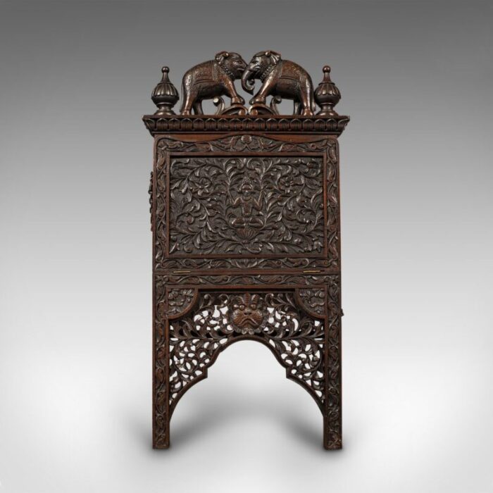 antique carved folio stand 3