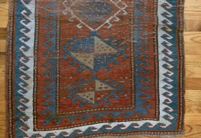 antique caucasian kazak rug 1880s 2