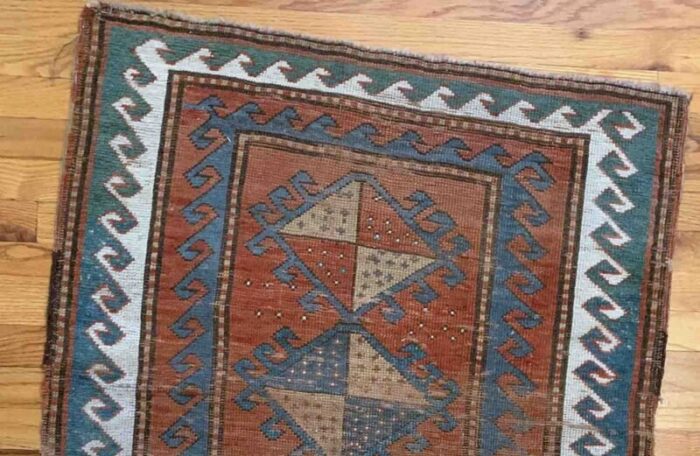 antique caucasian kazak rug 1880s 3