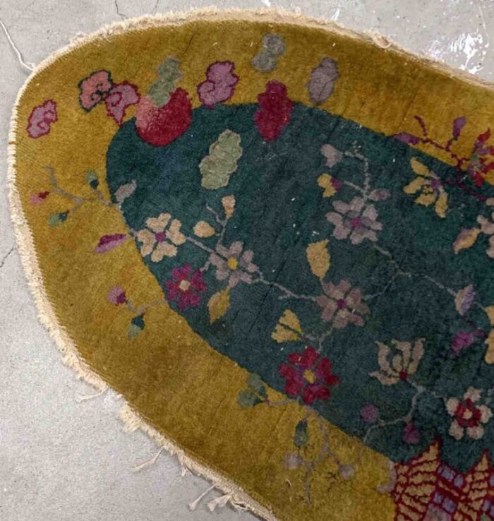 antique chinese art deco rug 1920s 4