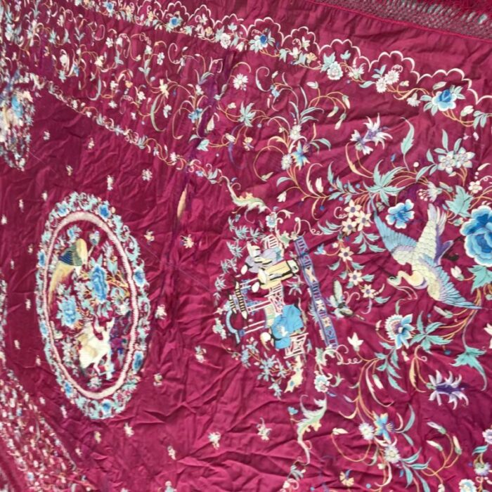 antique chinese embroidery tapestry 11