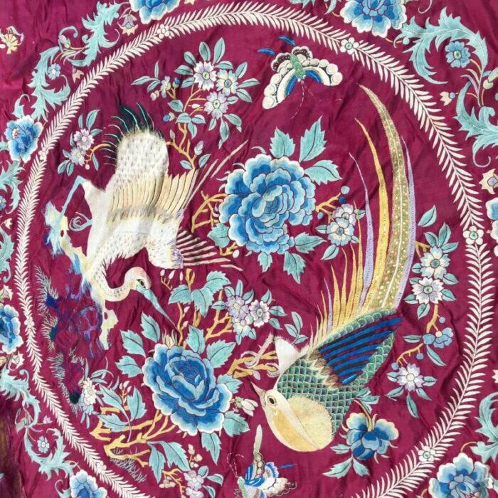 antique chinese embroidery tapestry 9