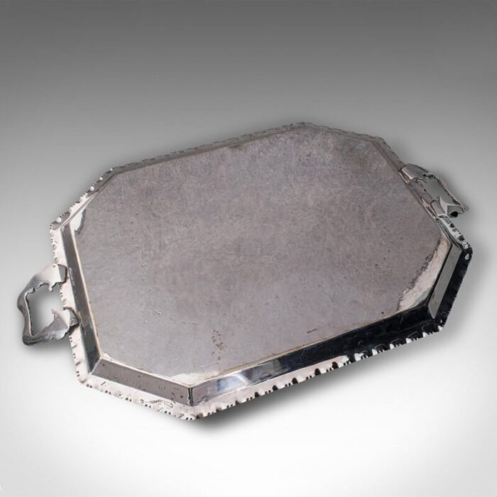 antique english silver plated presentation serving tray 1890s 9