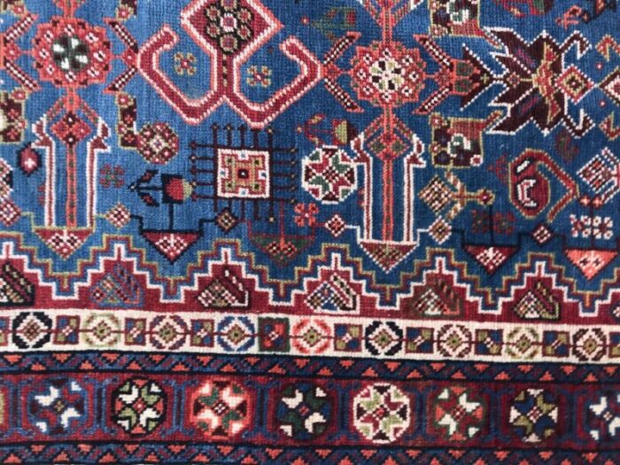 antique ghashghaei rug 13