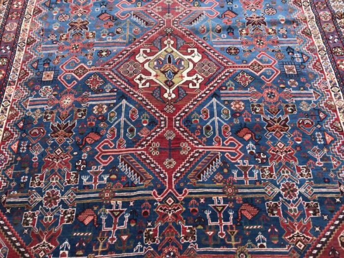 antique ghashghaei rug 16