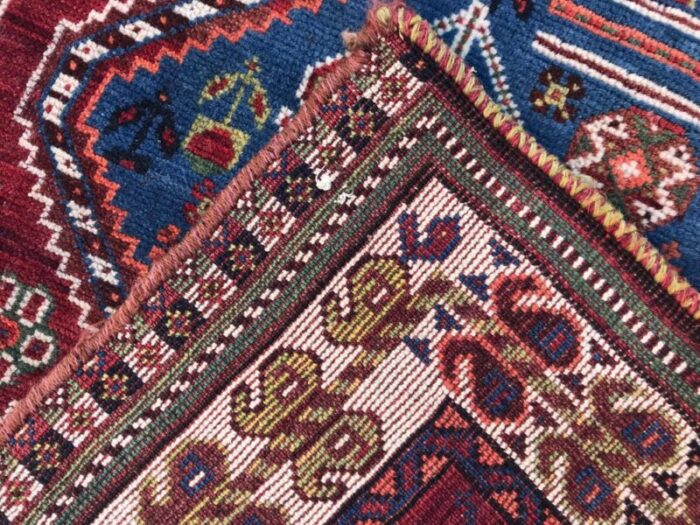 antique ghashghaei rug 17