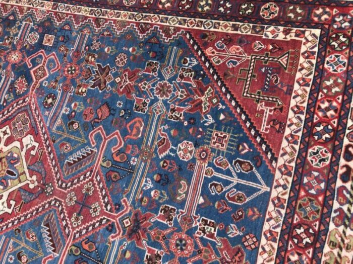 antique ghashghaei rug 3