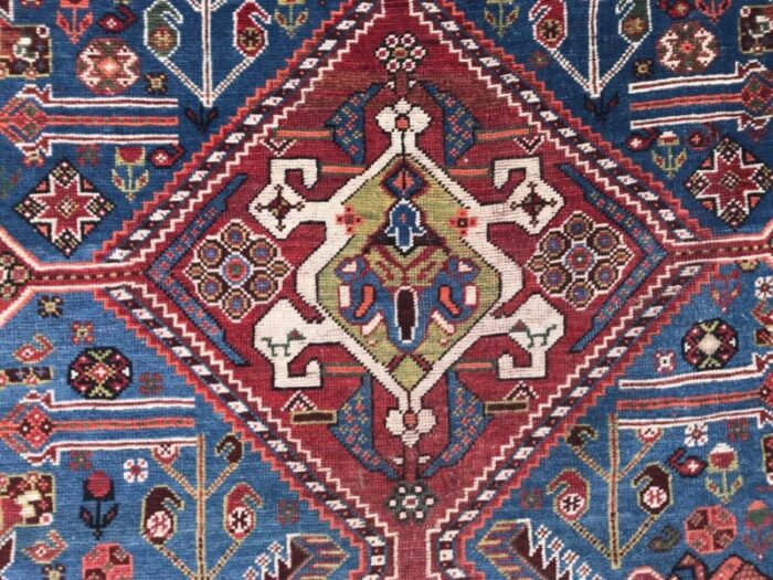 antique ghashghaei rug 5