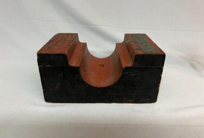 antique industrial wooden tool and die manufacturing phoenix iron steel co plant factory mold 8718