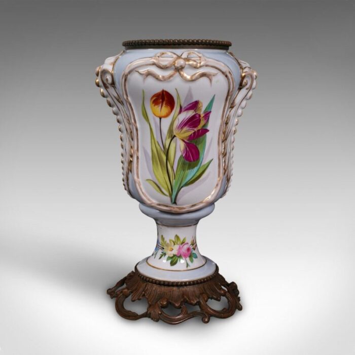 antique mantlepiece vase 1900s 2