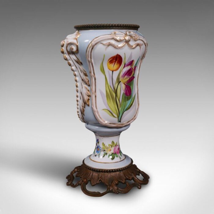 antique mantlepiece vase 1900s 6