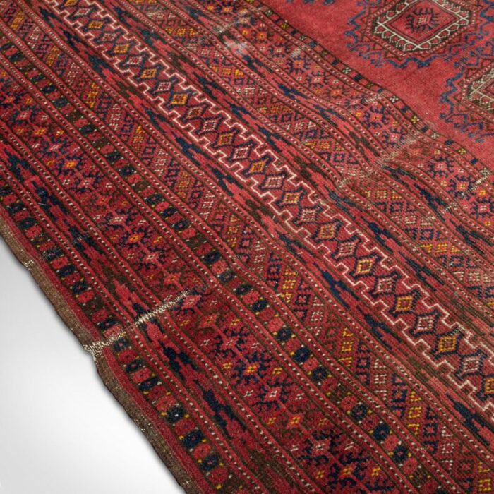 antique middle eastern turkoman rug 1920s 10